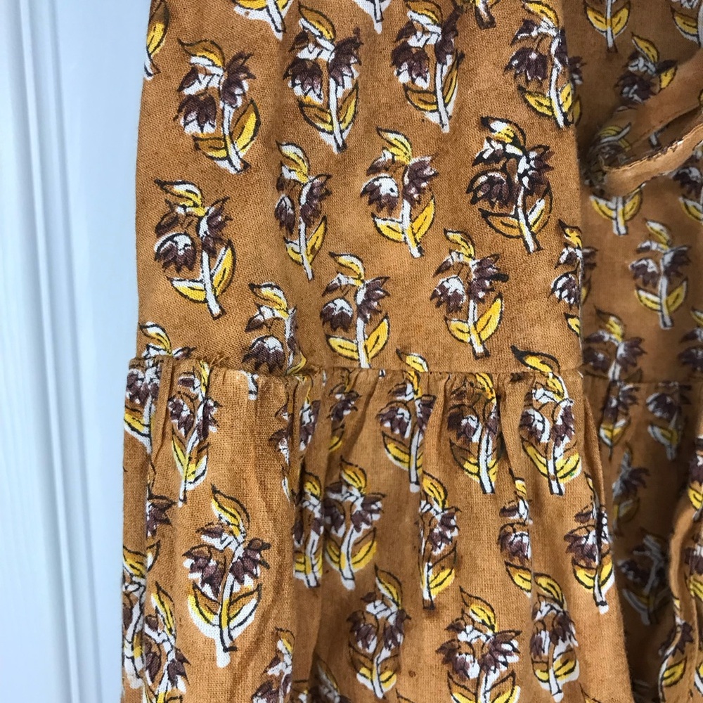 Daughters of India Light Brown Midi Dress - Picture 15 of 16